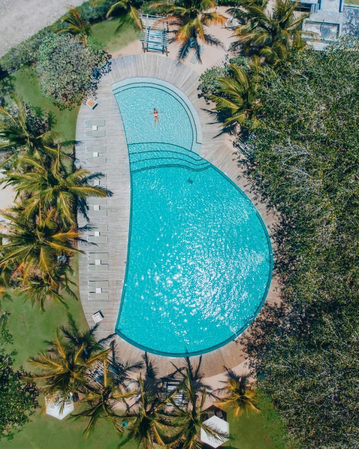 ホテル ラックス グランド ガウブ グラン・ゴーブ エクステリア 写真 Aerial view of the pool at the 2019 World Championships